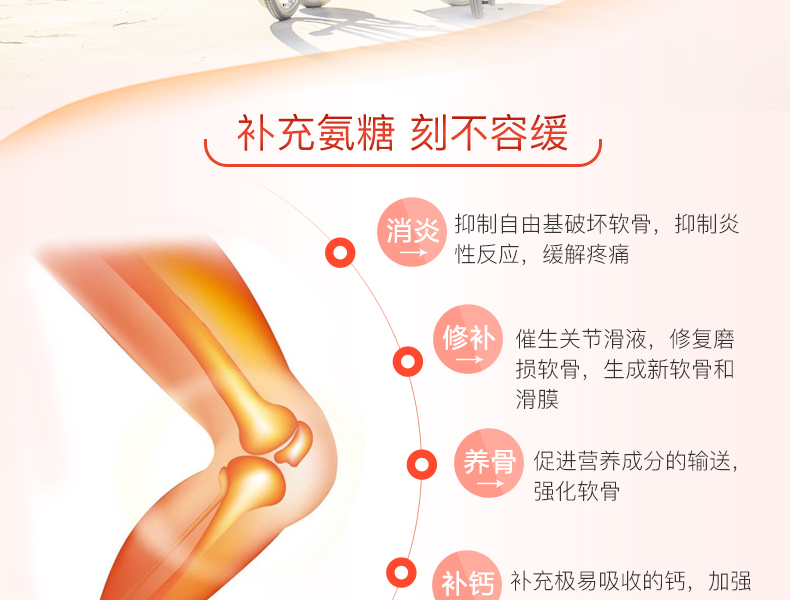 澳洲 Blackmores/澳佳宝 氨基葡萄糖维骨力氨糖软骨素 180片/瓶